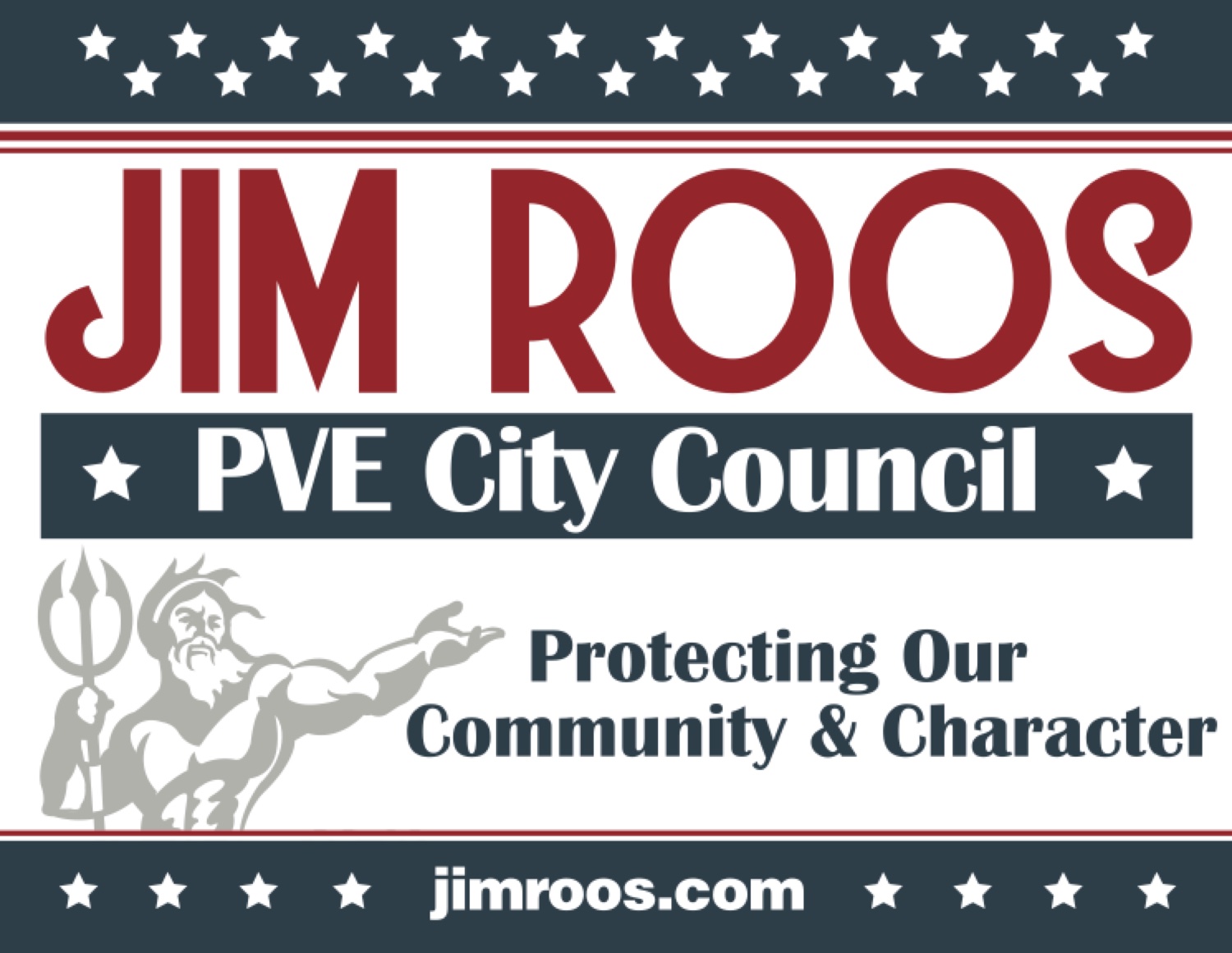 Mailer 1, front: Protecting Our Community  Character