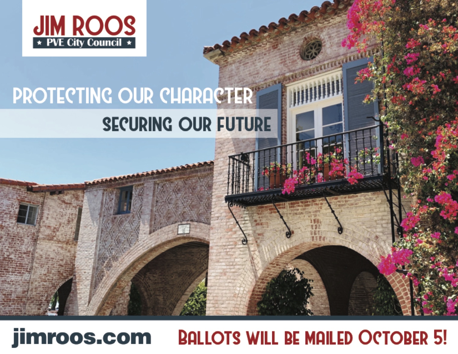 Mailer 3, front: Protecting Our Character, Securing Our Future
